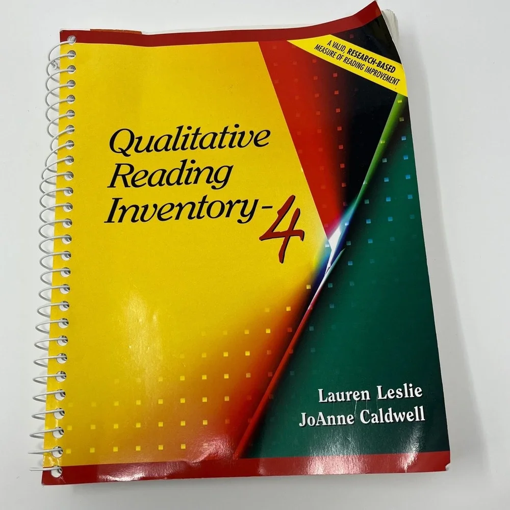 Qualitative Reading Inventory 4 QRI 4 Fourth‎ Edition With CD ROM Pearson